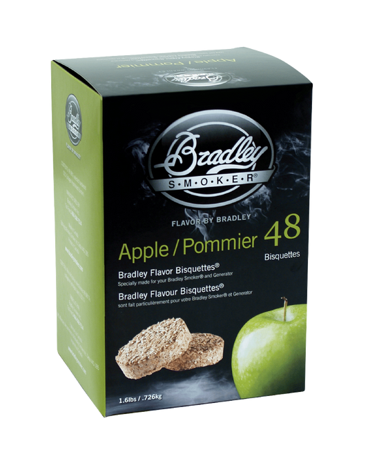 Apfelbisquetten für Bradley Smoker