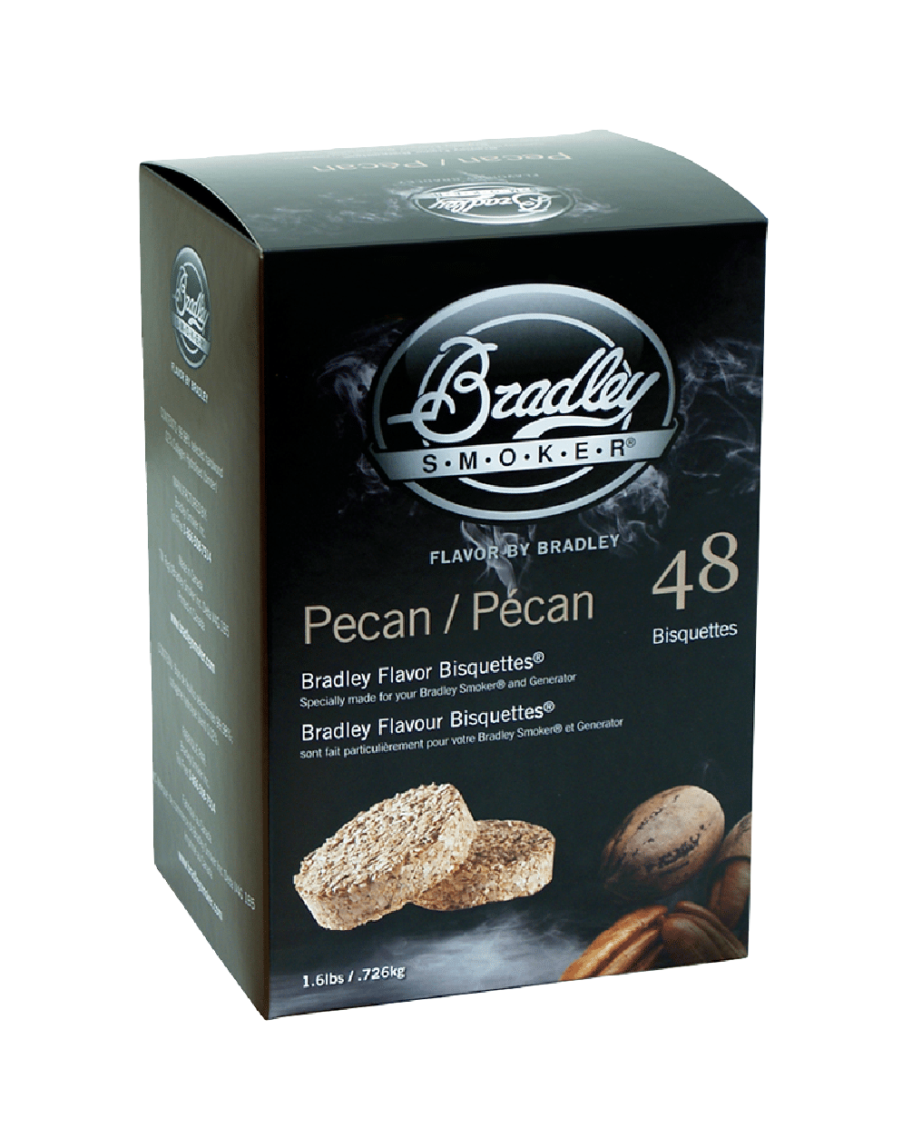Pekannuss-Bisquettes für Bradley Smokers