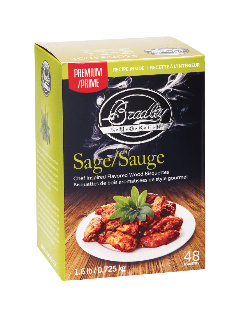 Salbei-Bisquettes für Bradley Smokers