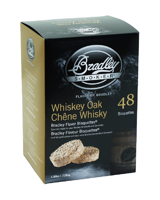 Whisky-Eichen-Bisquettes für Bradley Smoker