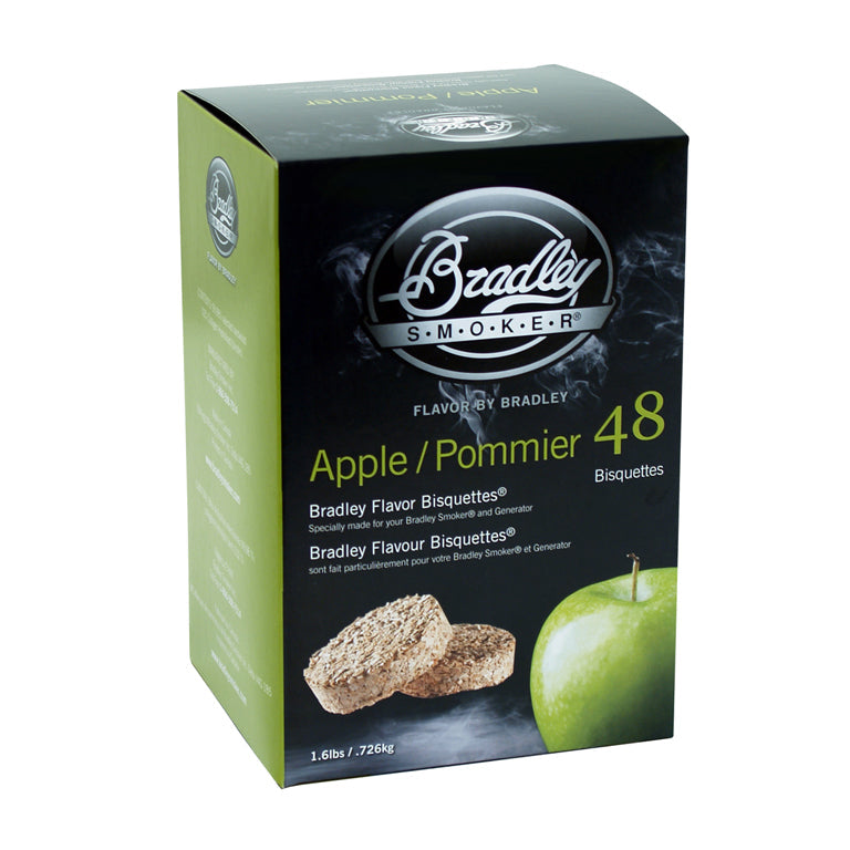 Apfelbisquetten für Bradley Smoker