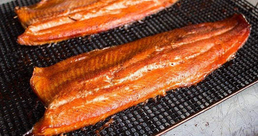 Smoked Rainbow Trout With Brown Sugar Rub Recipe