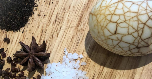 Chinese Tea-Stained Smoked Eggs