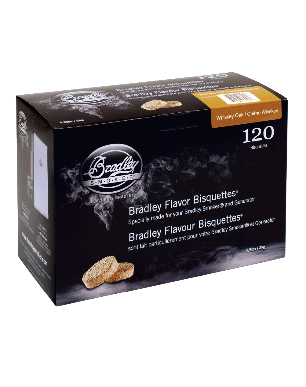 Whisky-Eichen-Bisquettes für Bradley Smoker