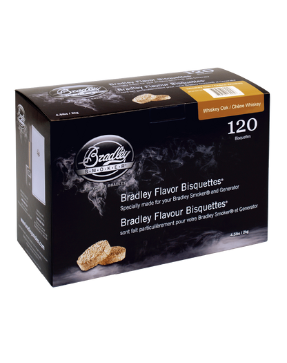 Whisky-Eichen-Bisquettes für Bradley Smoker