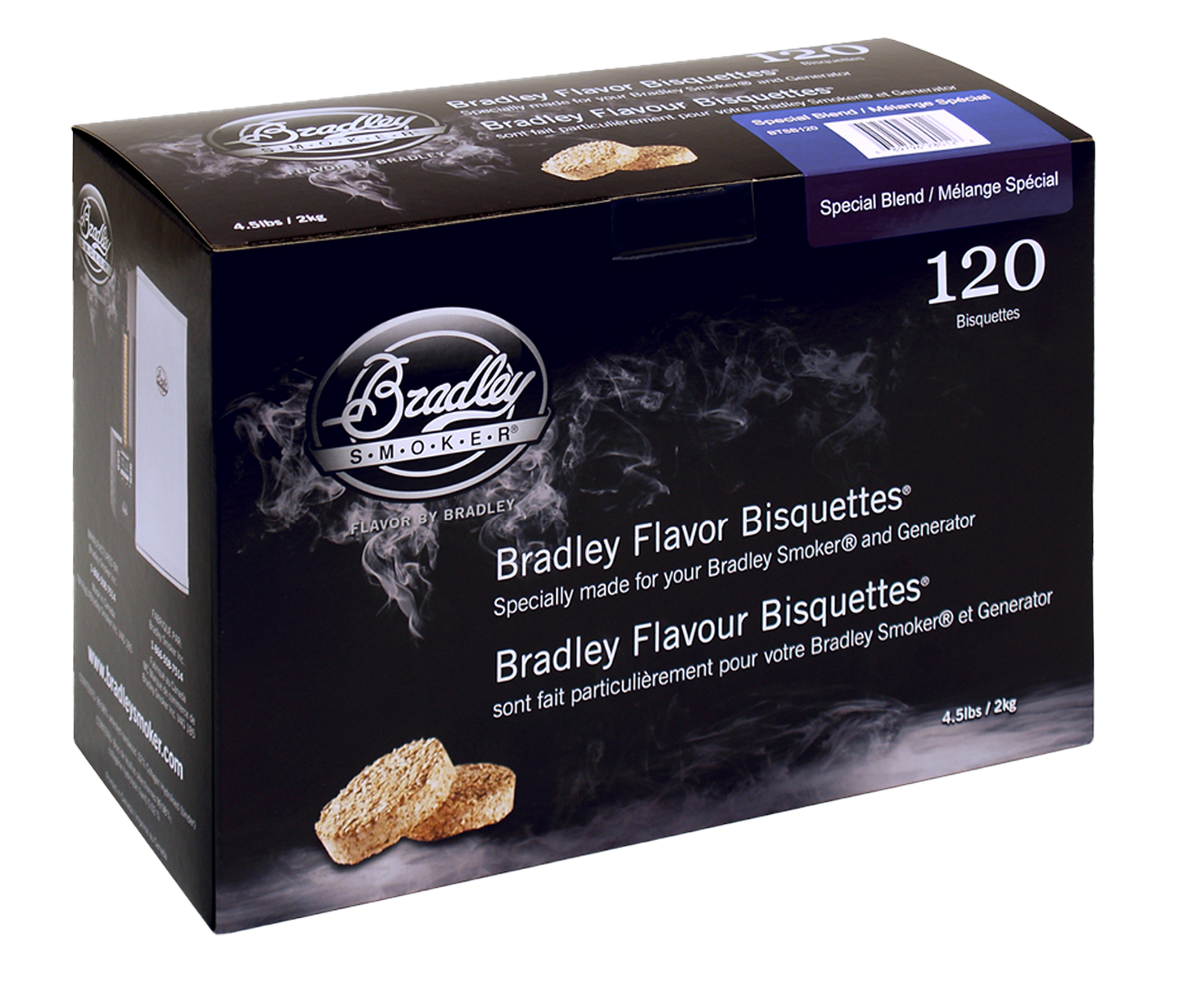 Spezialmischung-Bisquetten für Bradley-Raucher