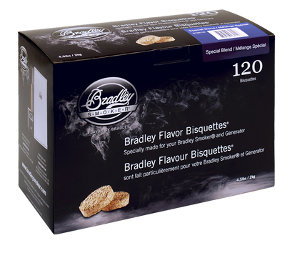 Spezialmischung-Bisquetten für Bradley-Raucher
