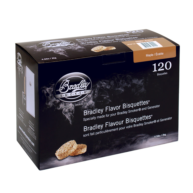 Ahornbisquetten für Bradley Smokers