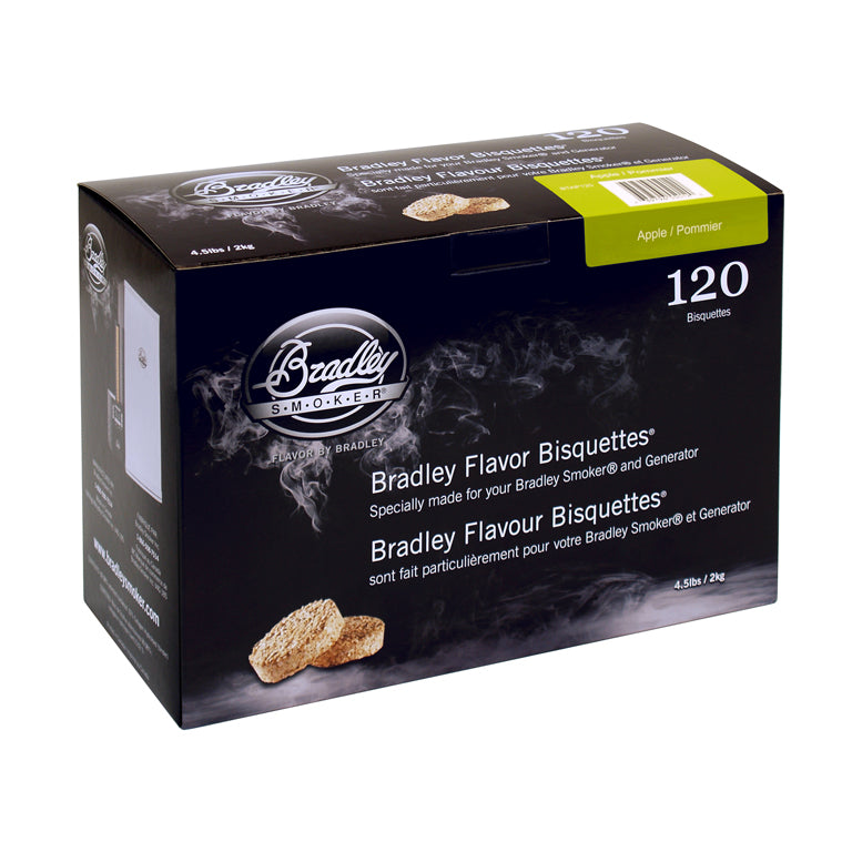 Apfelbisquetten für Bradley Smoker